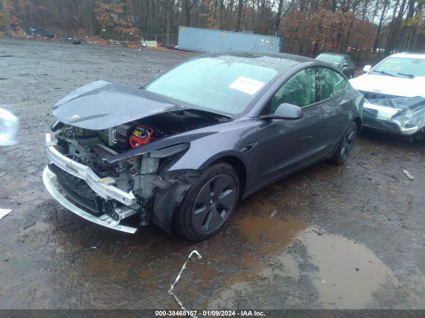 2023 TESLA MODEL 3 REAR-WHEEL DRIVE - 5YJ3E1EA2PF400451