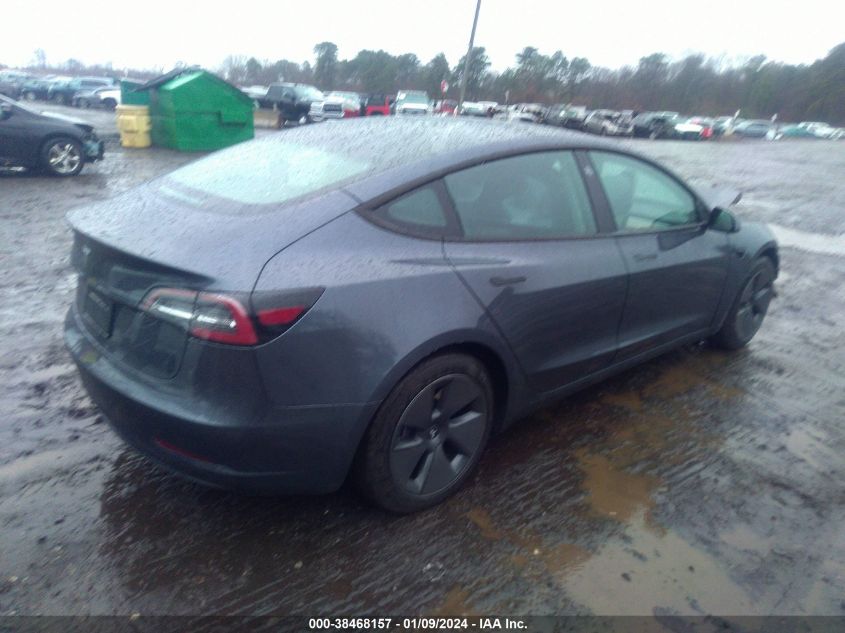 2023 TESLA MODEL 3 REAR-WHEEL DRIVE - 5YJ3E1EA2PF400451