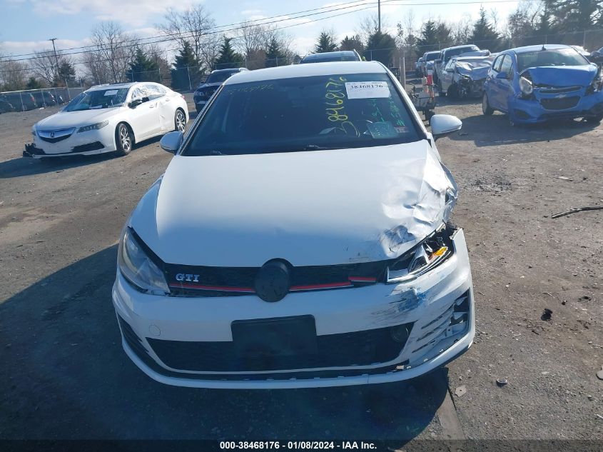 2015 VOLKSWAGEN GOLF GTI 2.0T S 4-DOOR - 3VW4T7AU2FM005982