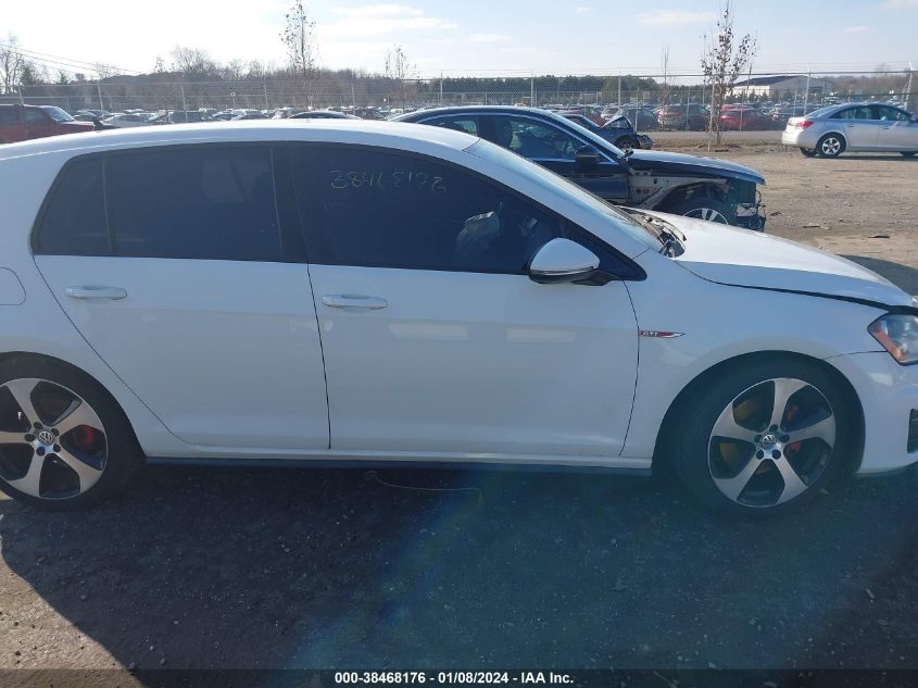 2015 VOLKSWAGEN GOLF GTI 2.0T S 4-DOOR - 3VW4T7AU2FM005982