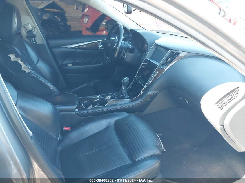 2014 INFINITI Q50 HYBRID SPORT JN1AV7AR2EM700729