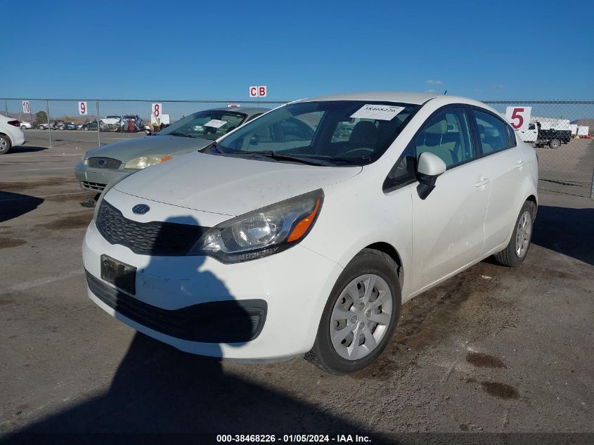 2013 KIA RIO LX - KNADM4A33D6111275