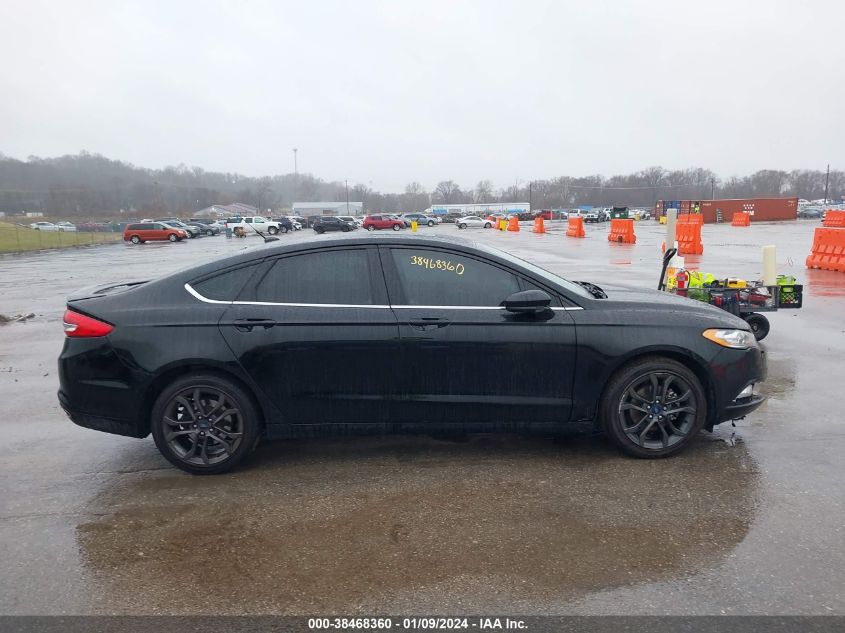 2018 FORD FUSION SE - 3FA6P0H91JR114282