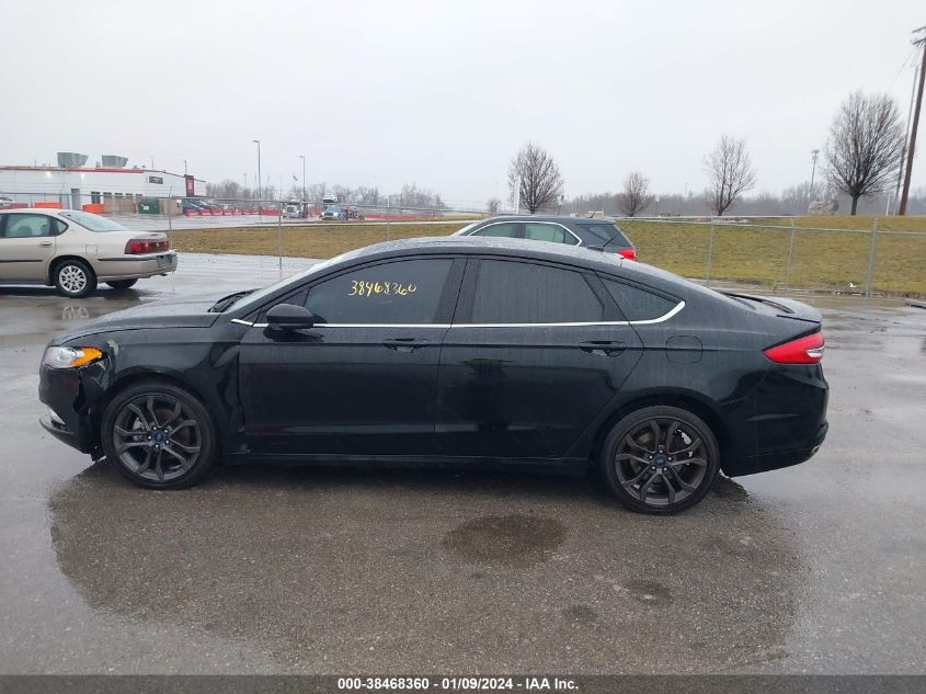 2018 FORD FUSION SE - 3FA6P0H91JR114282