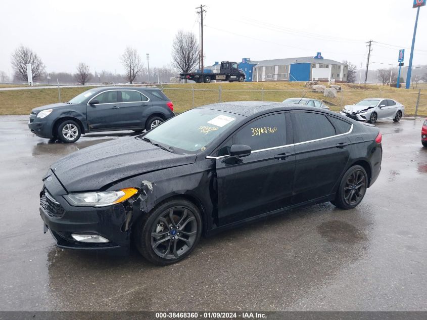 2018 FORD FUSION SE - 3FA6P0H91JR114282