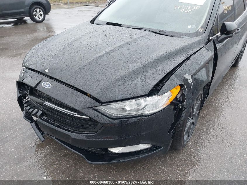 2018 FORD FUSION SE - 3FA6P0H91JR114282