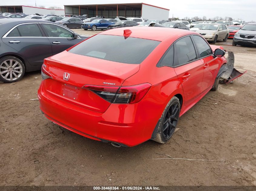 2022 HONDA CIVIC SPORT - 2HGFE2F55NH582062