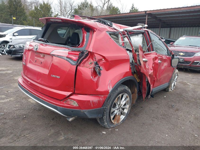 2016 TOYOTA RAV4 LIMITED - JTMYFREV0GJ087736