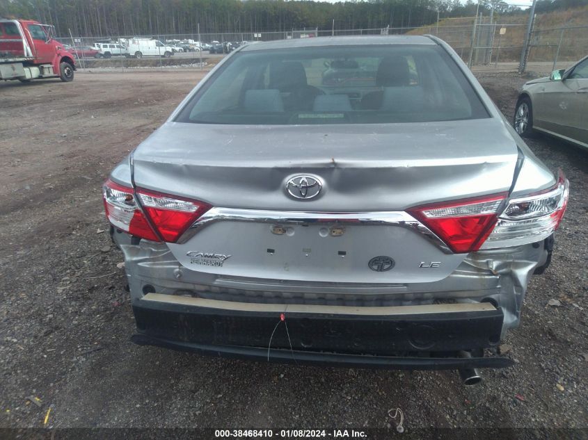2015 TOYOTA CAMRY LE - 4T1BF1FK9FU478663