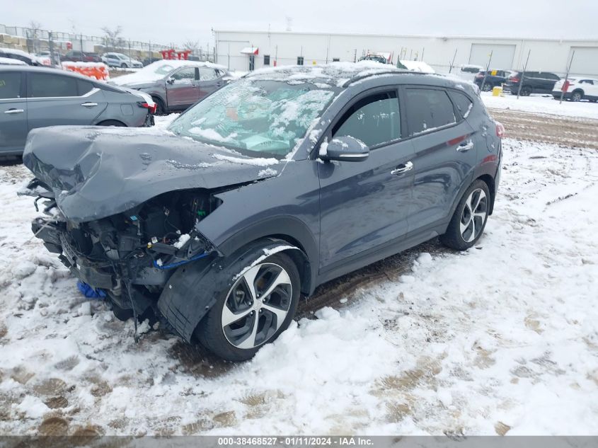 2016 HYUNDAI TUCSON LIMITED/SPORT AND ECO/SE - KM8J3CA24GU178652