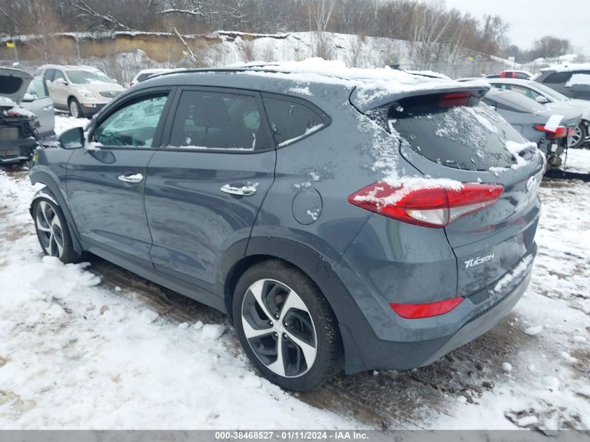 2016 HYUNDAI TUCSON LIMITED/SPORT AND ECO/SE - KM8J3CA24GU178652