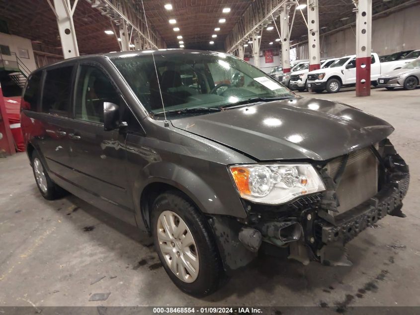 2016 DODGE GRAND CARAVAN SE - 2C4RDGBG5GR237582