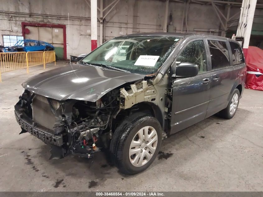 2016 DODGE GRAND CARAVAN SE - 2C4RDGBG5GR237582