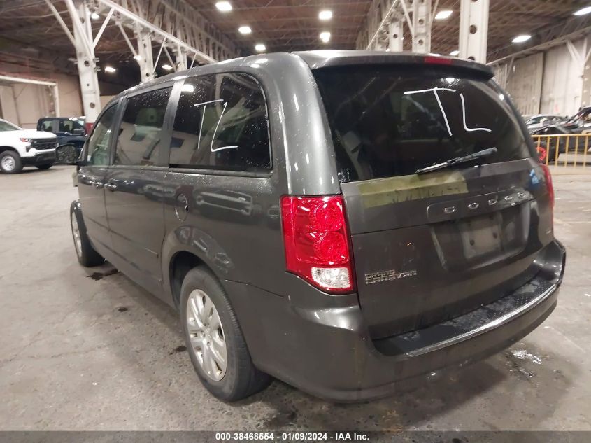 2016 DODGE GRAND CARAVAN SE - 2C4RDGBG5GR237582