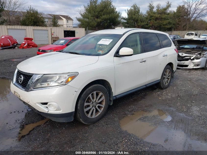 2015 NISSAN PATHFINDER S - 5N1AR2MM2FC640488