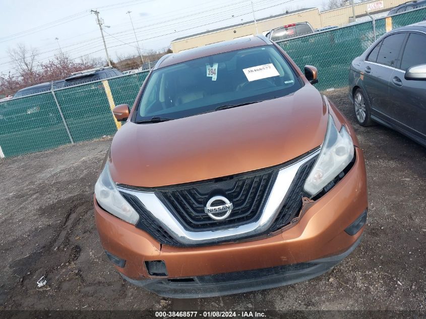 2015 NISSAN MURANO SL - 5N1AZ2MH3FN284818