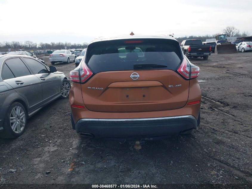 2015 NISSAN MURANO SL - 5N1AZ2MH3FN284818