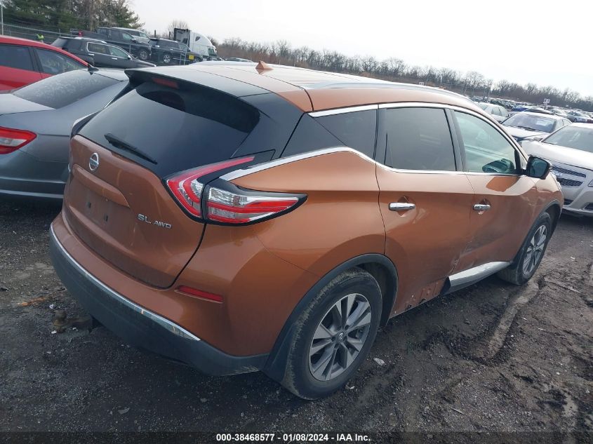 2015 NISSAN MURANO SL - 5N1AZ2MH3FN284818