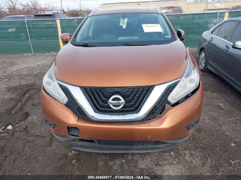 2015 NISSAN MURANO SL - 5N1AZ2MH3FN284818