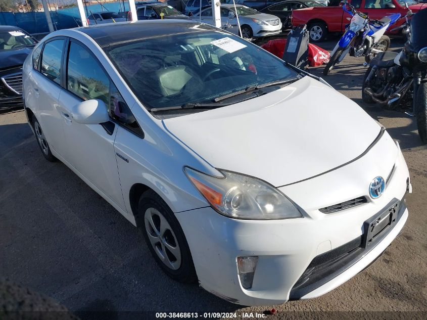 2013 TOYOTA PRIUS FOUR - JTDKN3DUXD5635230