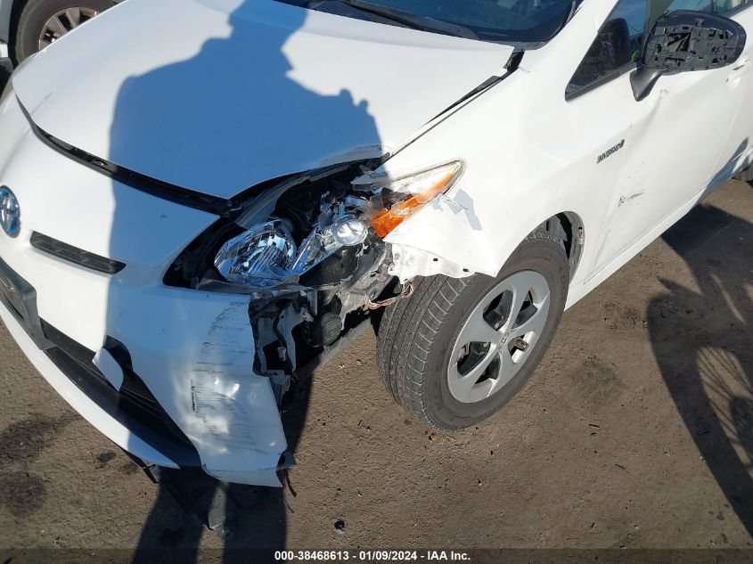 2013 TOYOTA PRIUS FOUR - JTDKN3DUXD5635230