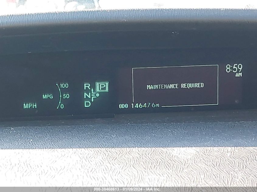2013 TOYOTA PRIUS FOUR - JTDKN3DUXD5635230