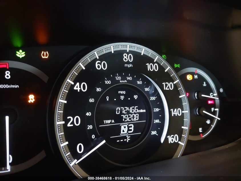 2015 HONDA ACCORD EX - 1HGCR2F7XFA104535