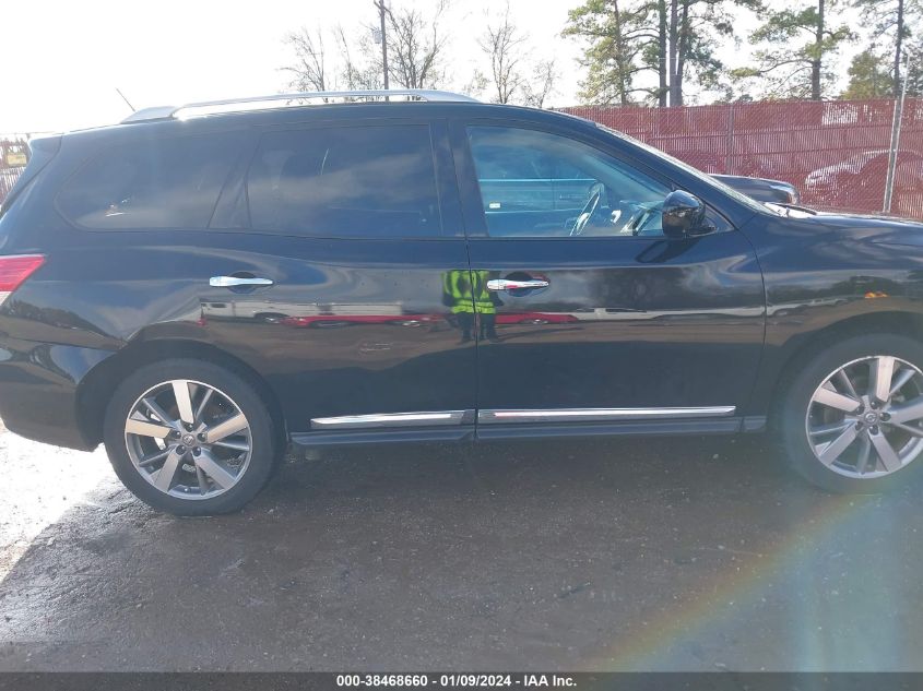 2013 NISSAN PATHFINDER PLATINUM - 5N1AR2MMXDC686129