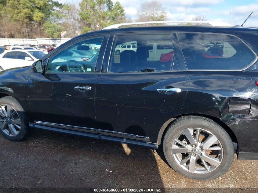 2013 NISSAN PATHFINDER PLATINUM - 5N1AR2MMXDC686129