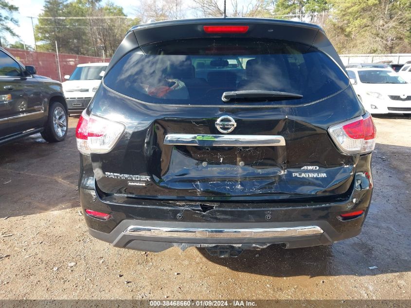 2013 NISSAN PATHFINDER PLATINUM - 5N1AR2MMXDC686129