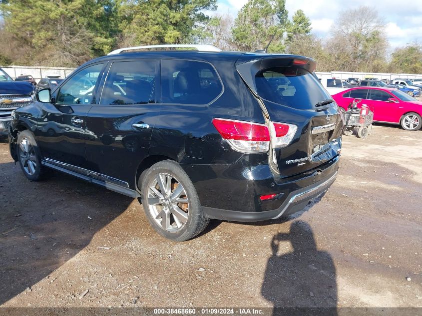 2013 NISSAN PATHFINDER PLATINUM - 5N1AR2MMXDC686129