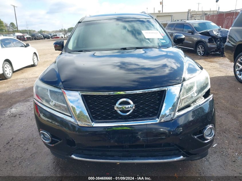 2013 NISSAN PATHFINDER PLATINUM - 5N1AR2MMXDC686129