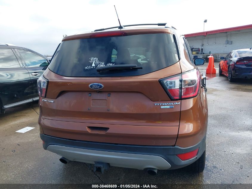 2017 FORD ESCAPE TITANIUM - 1FMCU9J93HUE50535