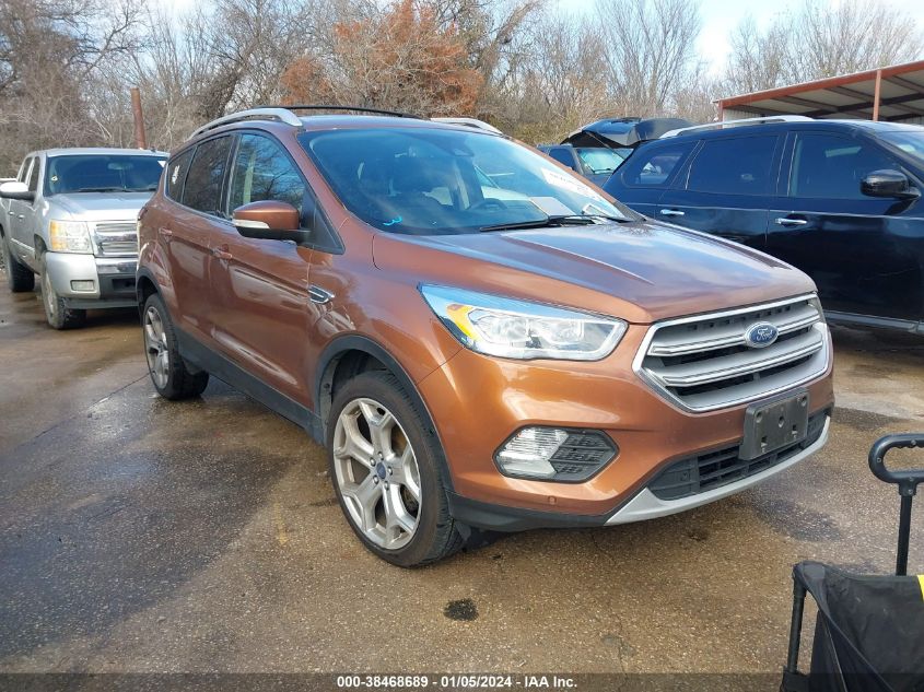 2017 FORD ESCAPE TITANIUM - 1FMCU9J93HUE50535