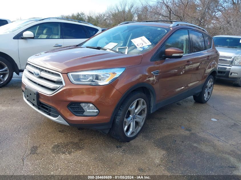 2017 FORD ESCAPE TITANIUM - 1FMCU9J93HUE50535