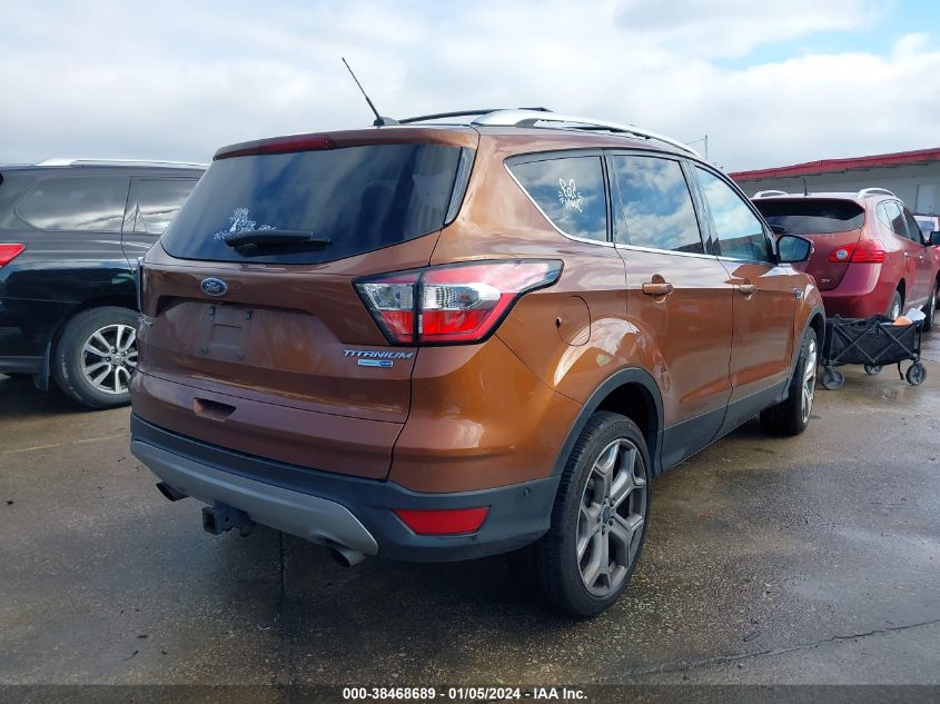 2017 FORD ESCAPE TITANIUM - 1FMCU9J93HUE50535