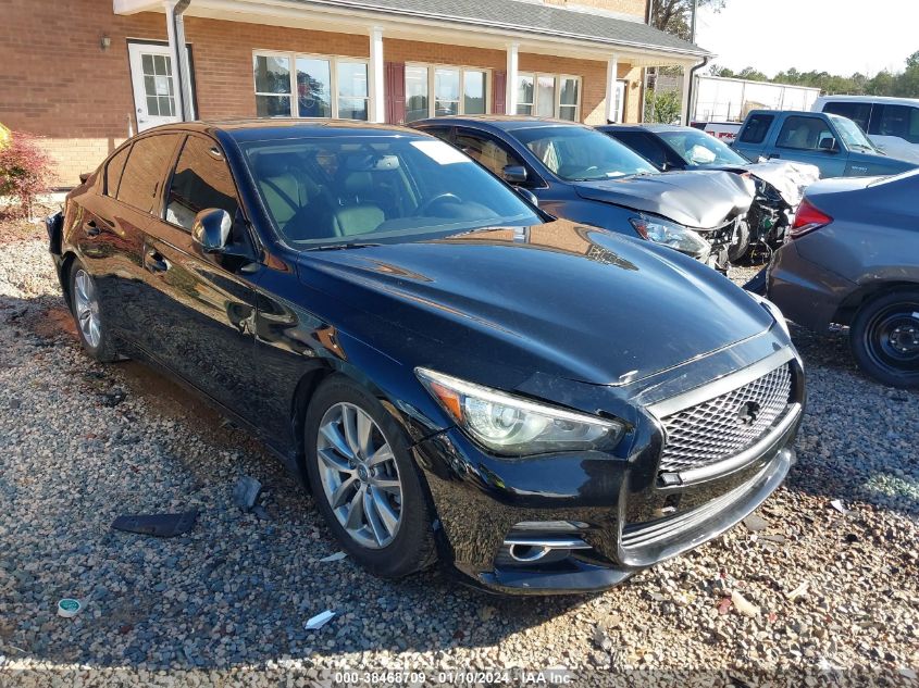 2014 INFINITI Q50 PREMIUM/SPORT - JN1BV7AP8EM672213