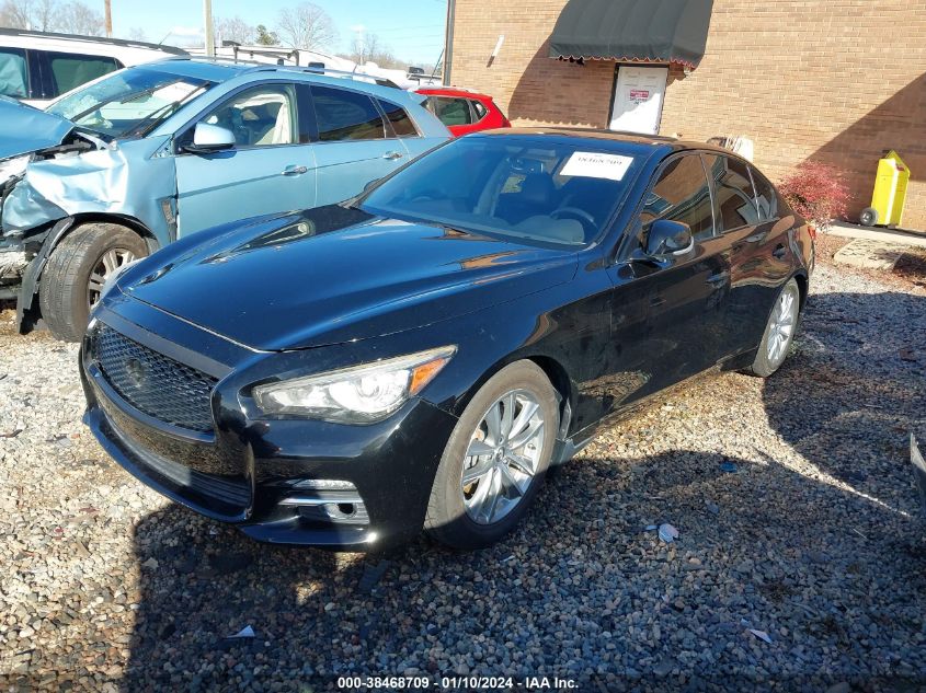 2014 INFINITI Q50 PREMIUM/SPORT - JN1BV7AP8EM672213
