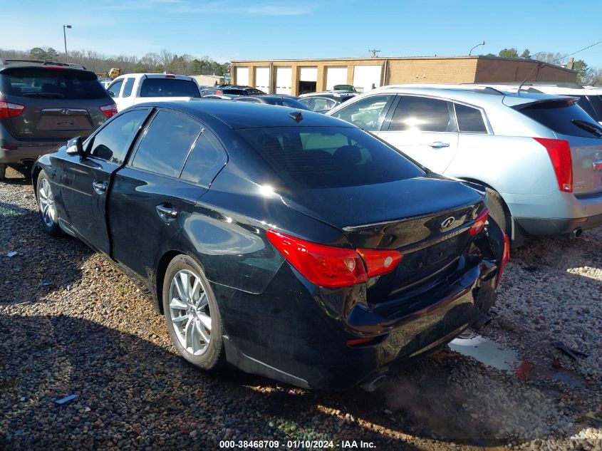 2014 INFINITI Q50 PREMIUM/SPORT - JN1BV7AP8EM672213