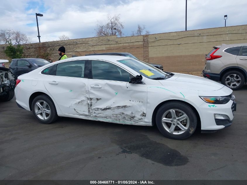 2019 CHEVROLET MALIBU LS - 1G1ZB5ST4KF145072