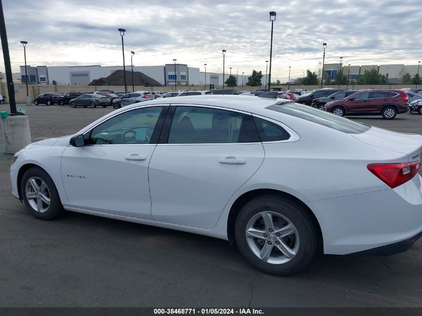 2019 CHEVROLET MALIBU LS - 1G1ZB5ST4KF145072
