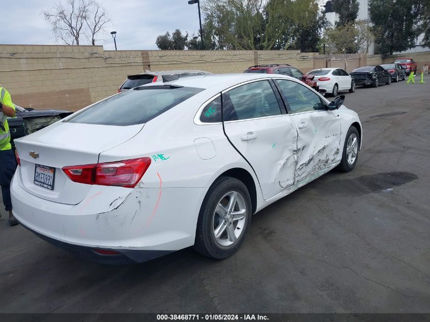 2019 CHEVROLET MALIBU LS - 1G1ZB5ST4KF145072