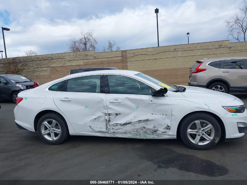 2019 CHEVROLET MALIBU LS - 1G1ZB5ST4KF145072
