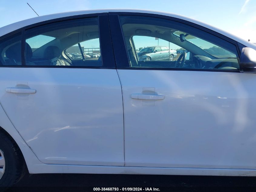 2015 CHEVROLET CRUZE LS AUTO - 1G1PA5SGXF7107200