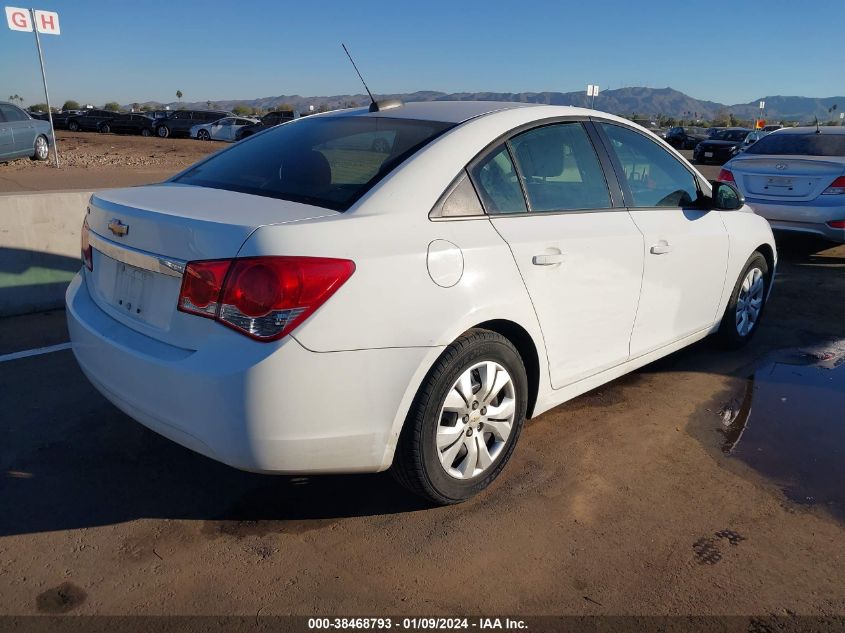 2015 CHEVROLET CRUZE LS AUTO - 1G1PA5SGXF7107200