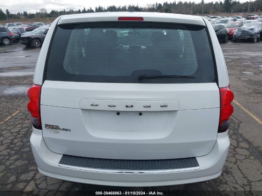 2015 DODGE GRAND CARAVAN AVP/SE - 2C4RDGBG5FR537444