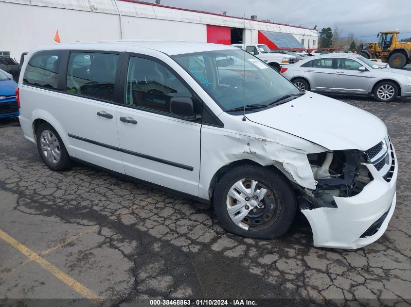 2015 DODGE GRAND CARAVAN AVP/SE - 2C4RDGBG5FR537444