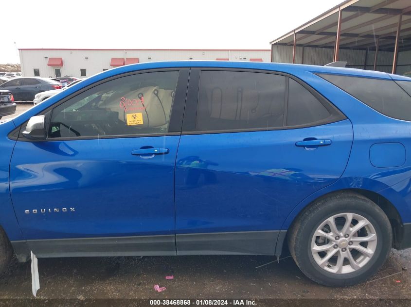 2019 CHEVROLET EQUINOX LS - 3GNAXHEV6KS593322