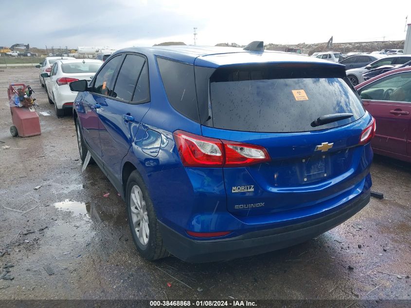 2019 CHEVROLET EQUINOX LS - 3GNAXHEV6KS593322