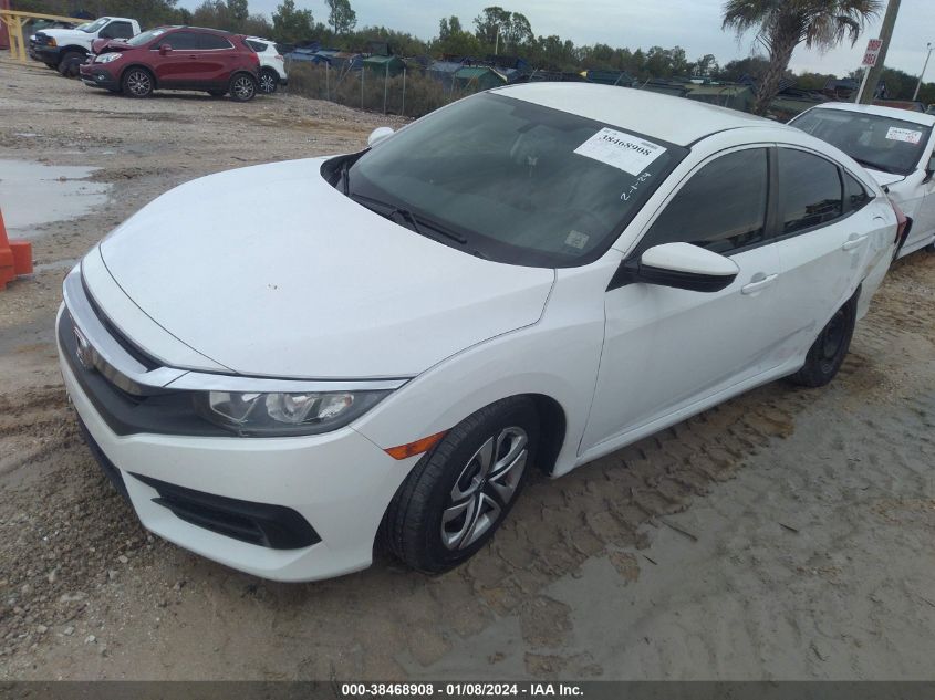 2018 HONDA CIVIC LX - 2HGFC2F58JH568558